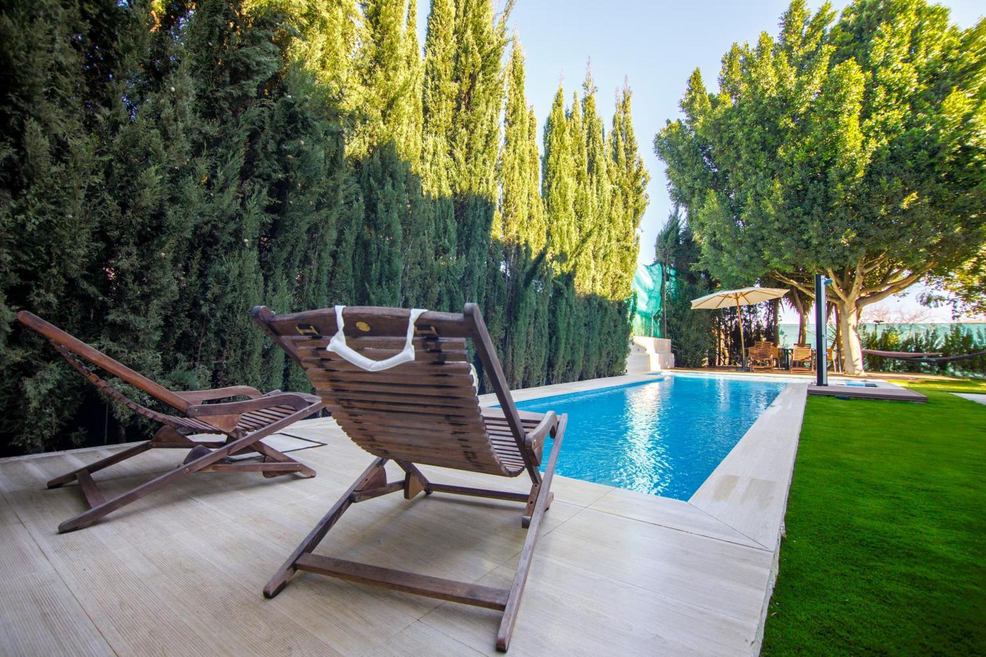 Rentalsevilla Brisa Del Aljarafe Con Piscina Climatizada A 15 Minutos De Sevilla Almensilla Eksteriør billede